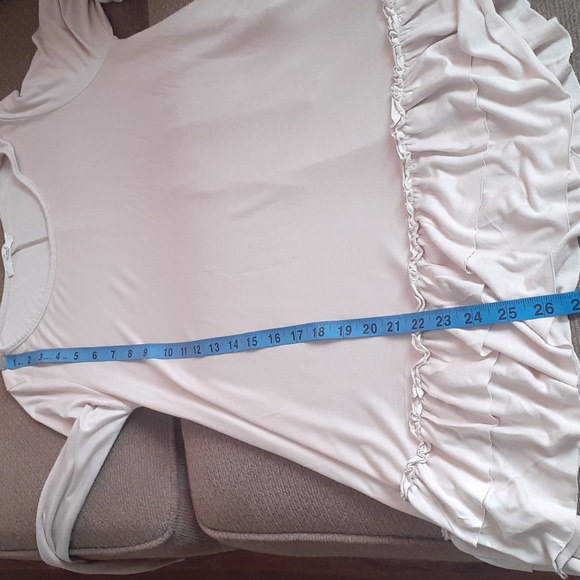 Easel Soft Ruffle Hem Tunic - Picture 5 of 7